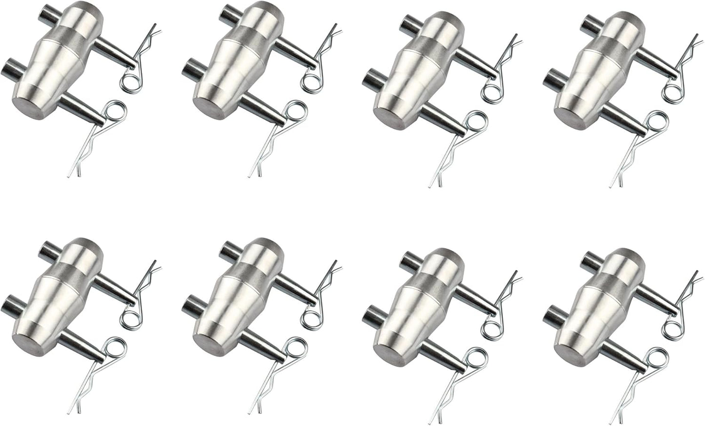 8 Pack Double Ended Conical Truss Coupler for Stage Lighting