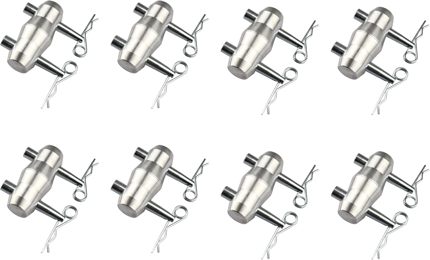 8 Pack Double Ended Conical Truss Coupler for Stage Lighting