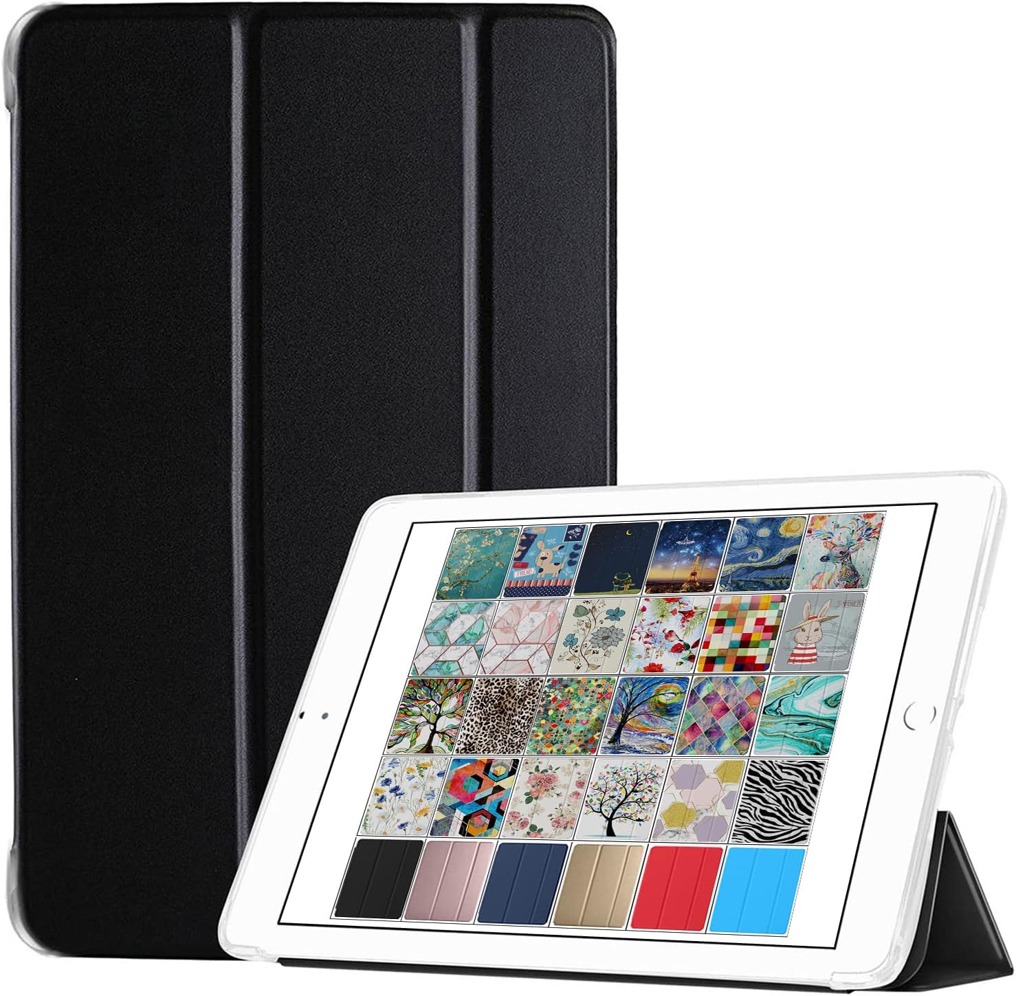Old Model iPad 2nd Gen TPU Cover with Smart Auto Sleep Feature
