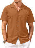COOFANDY Men's Tropical Hawaiian Shirt for Casual Summer Wear