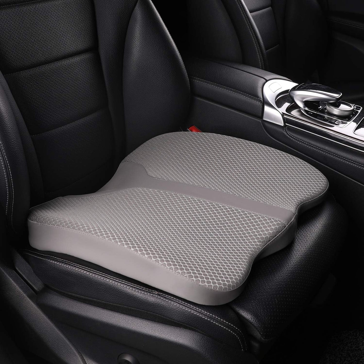 Comfort Memory Foam Car Seat Cushion for Pain Relief and Support