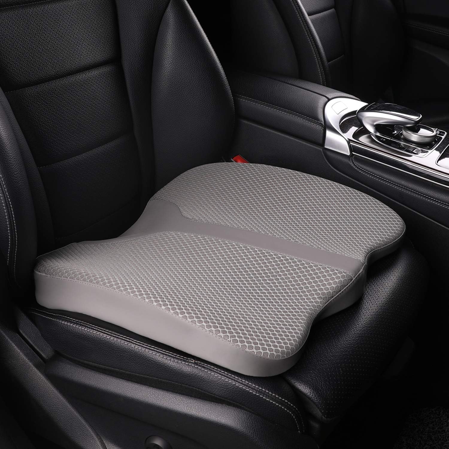 Comfort Memory Foam Car Seat Cushion for Pain Relief and Support