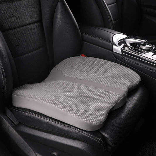 Comfort Memory Foam Car Seat Cushion for Pain Relief and Support