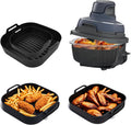 Silicone Air Fryer Liner Set - Non-Stick Dual Pack
