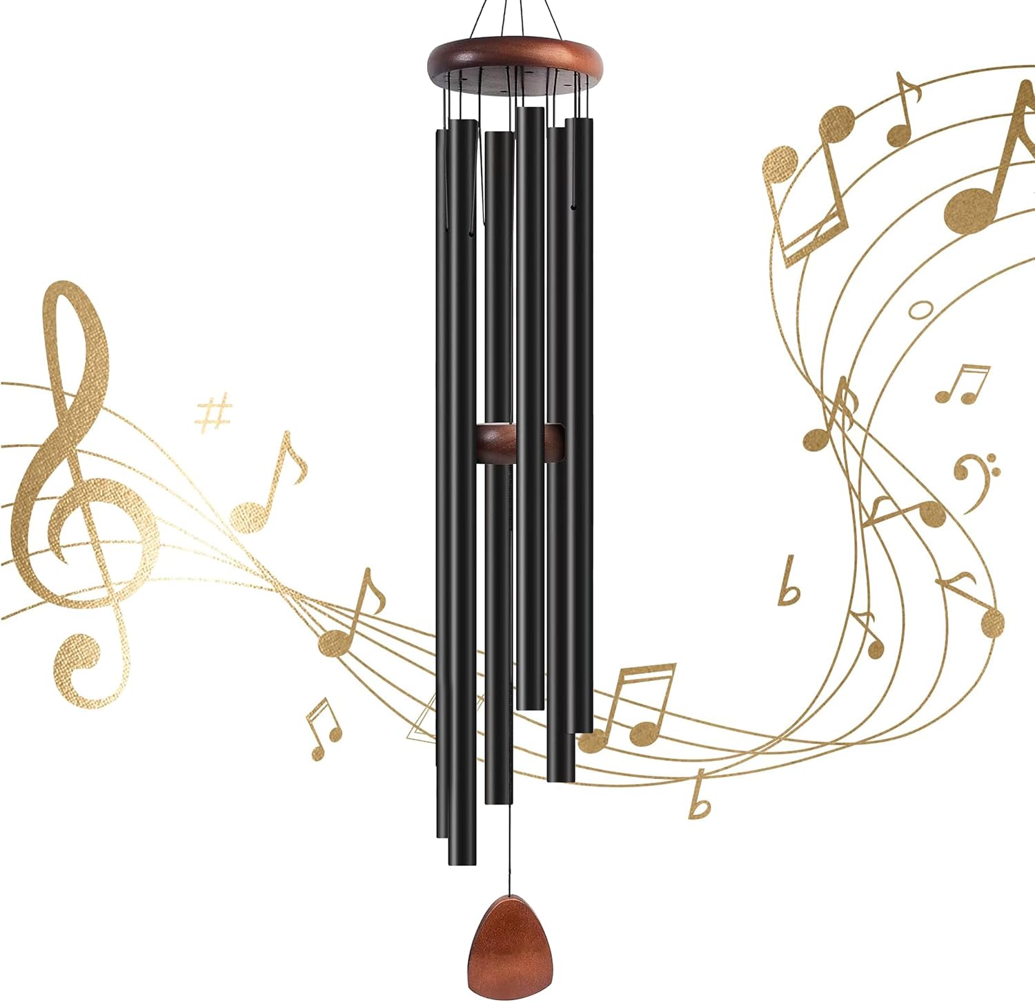 60 Inch Wind Chimes for Outside - Deep Tone Large Wind Chimes