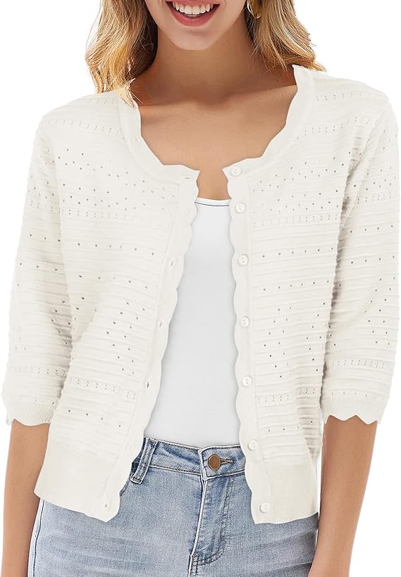 GRACE KARIN Women's Long Sleeve Rib Knit Cardigan Sweater Review