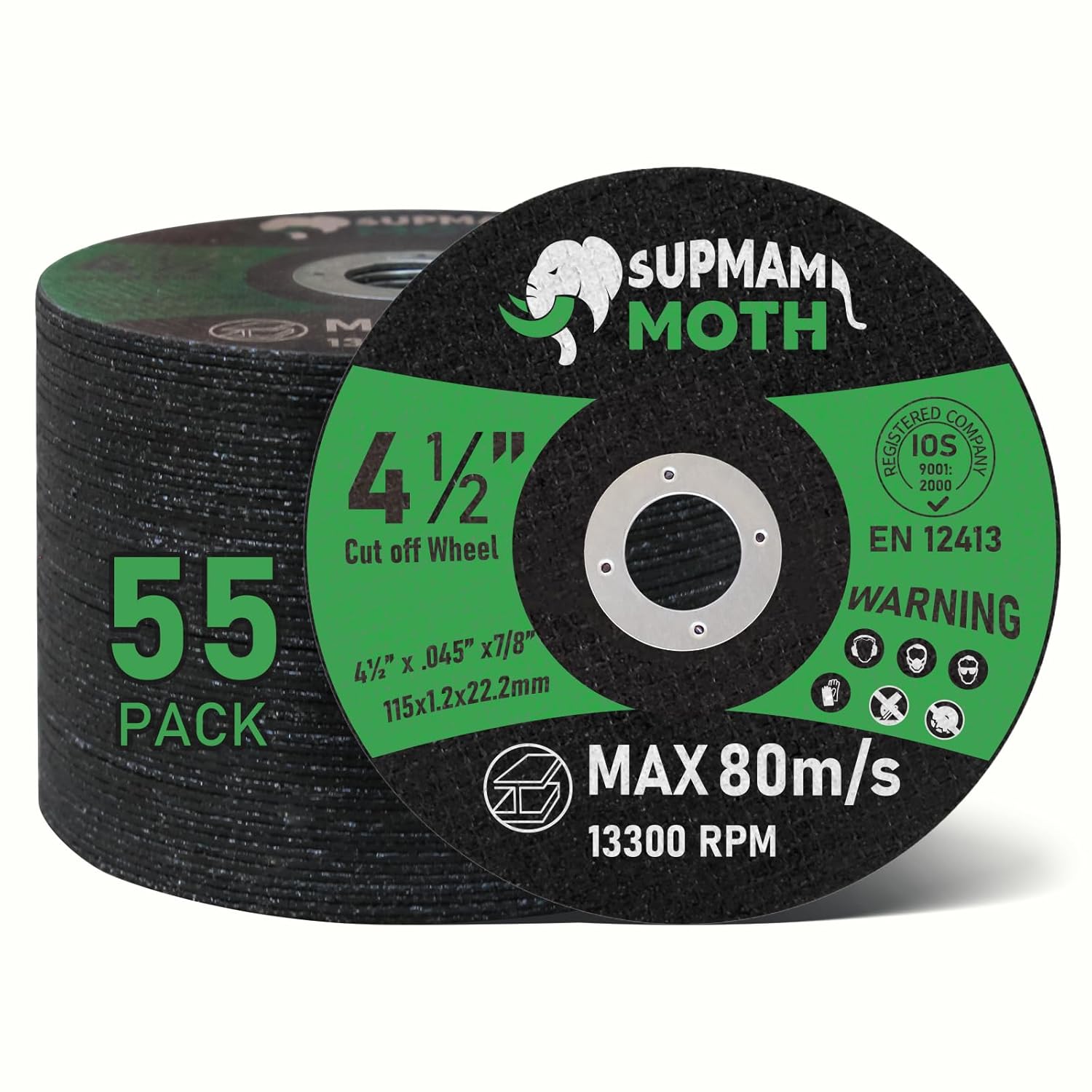 55 Ultra Thin Metal Cutting Discs - Razor Sharp Precision