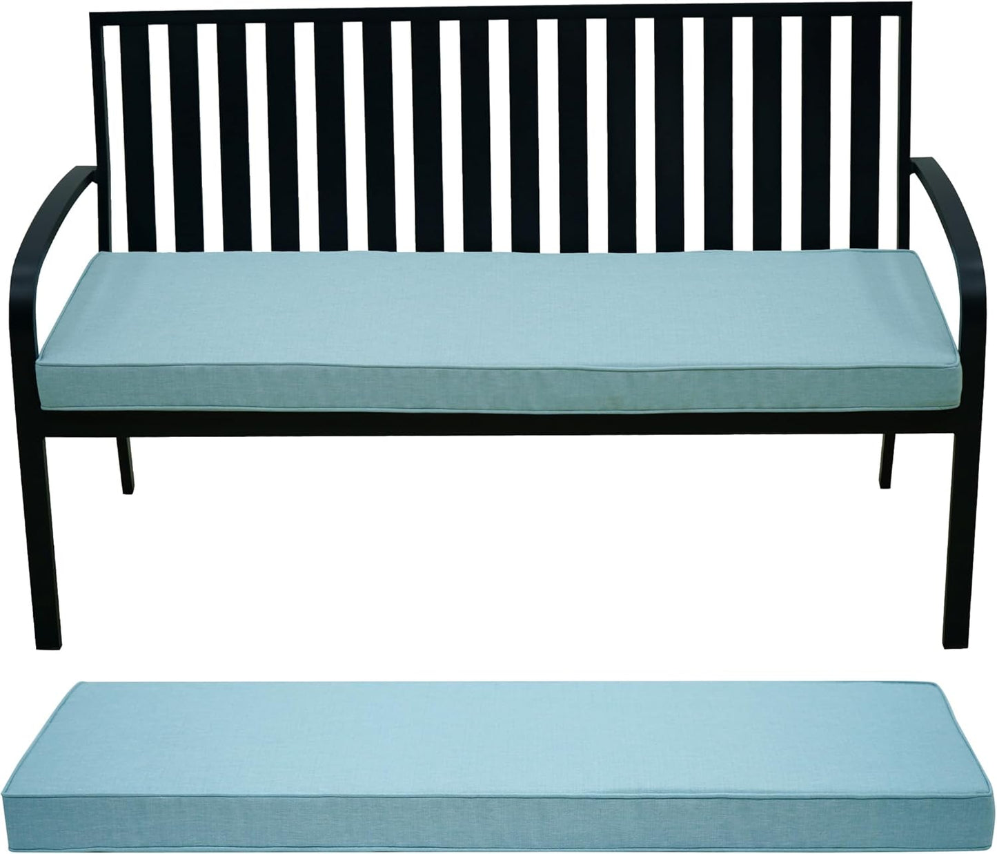 Outdoor Bench Cushion with Olefin Fabric for Comfort and Style