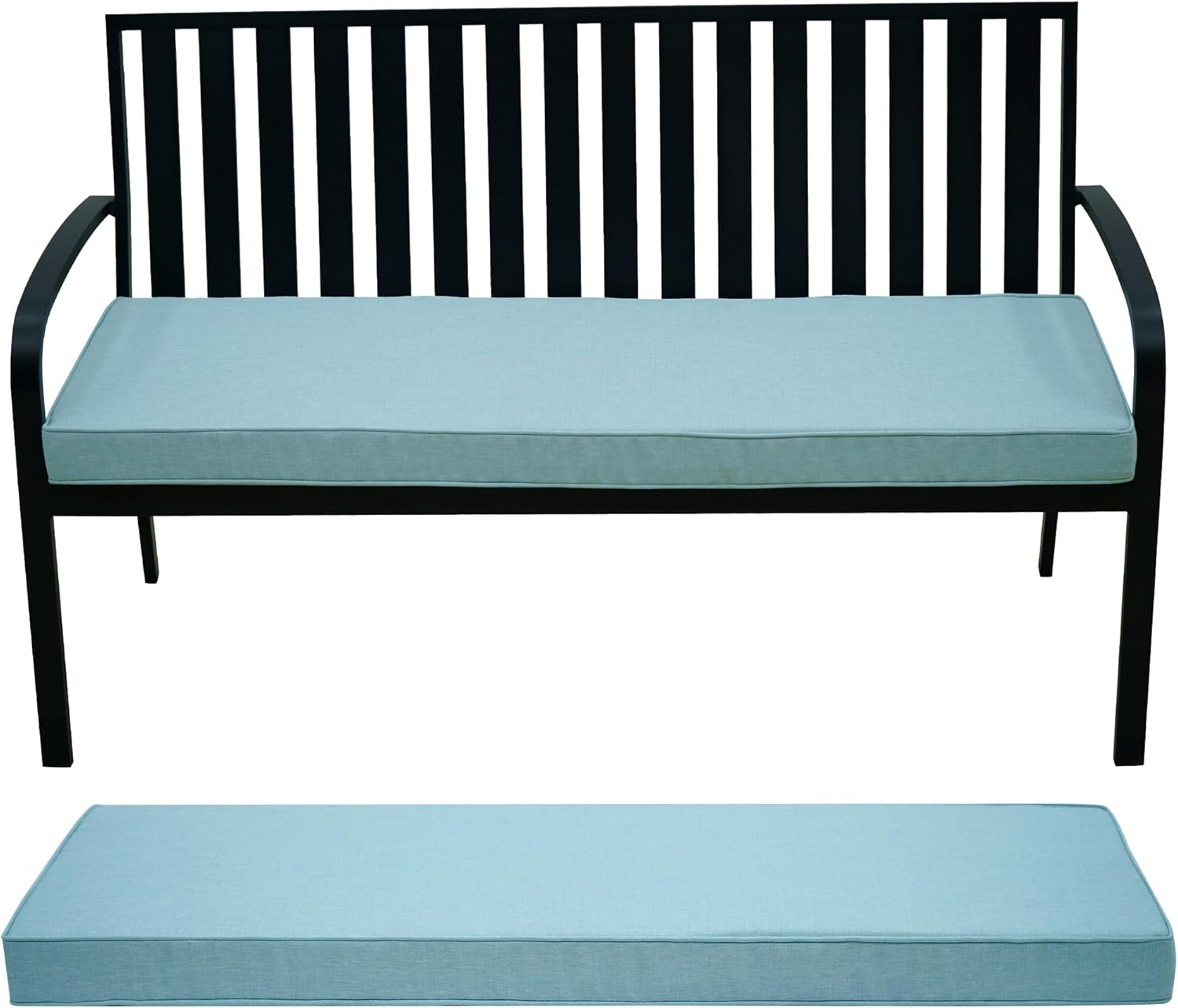 Outdoor Bench Cushion with Olefin Fabric for Comfort and Style