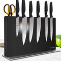 Magnetic Knife Block Without Knives Black Stainless Steel - Space