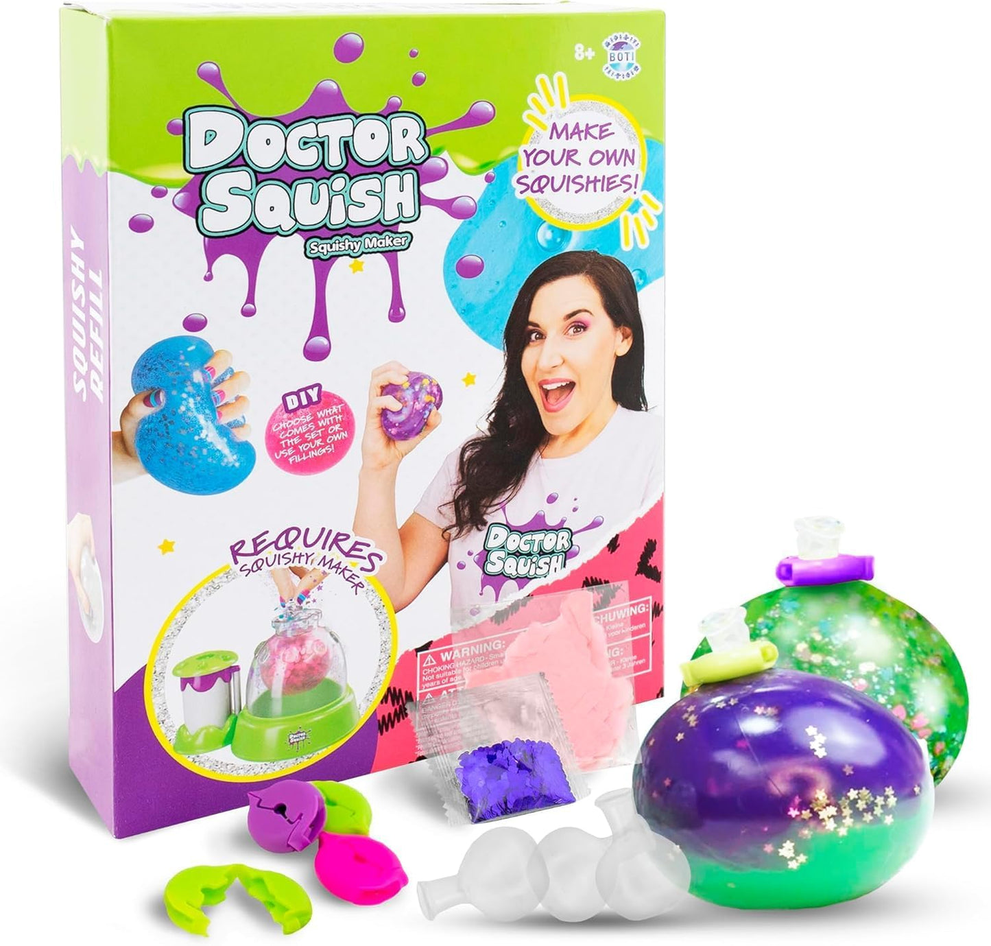 Doctor Squish Squishy Pack Refill for Creative Crafting Fun