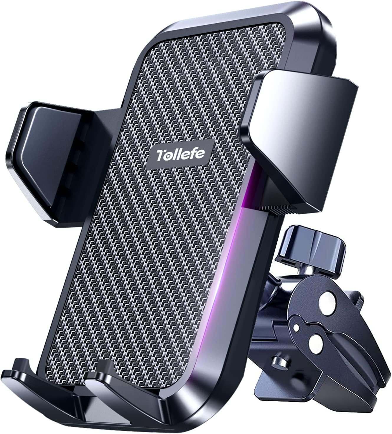 TOLLEFE Car Phone Holder - Hands-Free Mount for Thick Cases