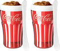 ZOKU Coca-Cola Float & Slushy Maker - Retro Single-Serve Slush Cup