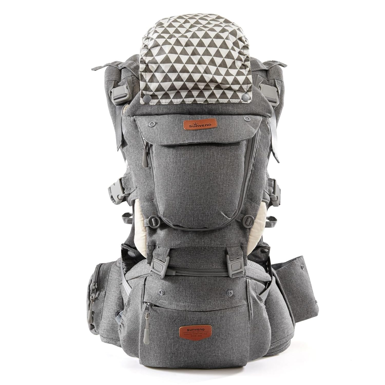 SUNVENO Ergonomic Baby Hipseat Carrier - Comfort for Babies 6-36 Months
