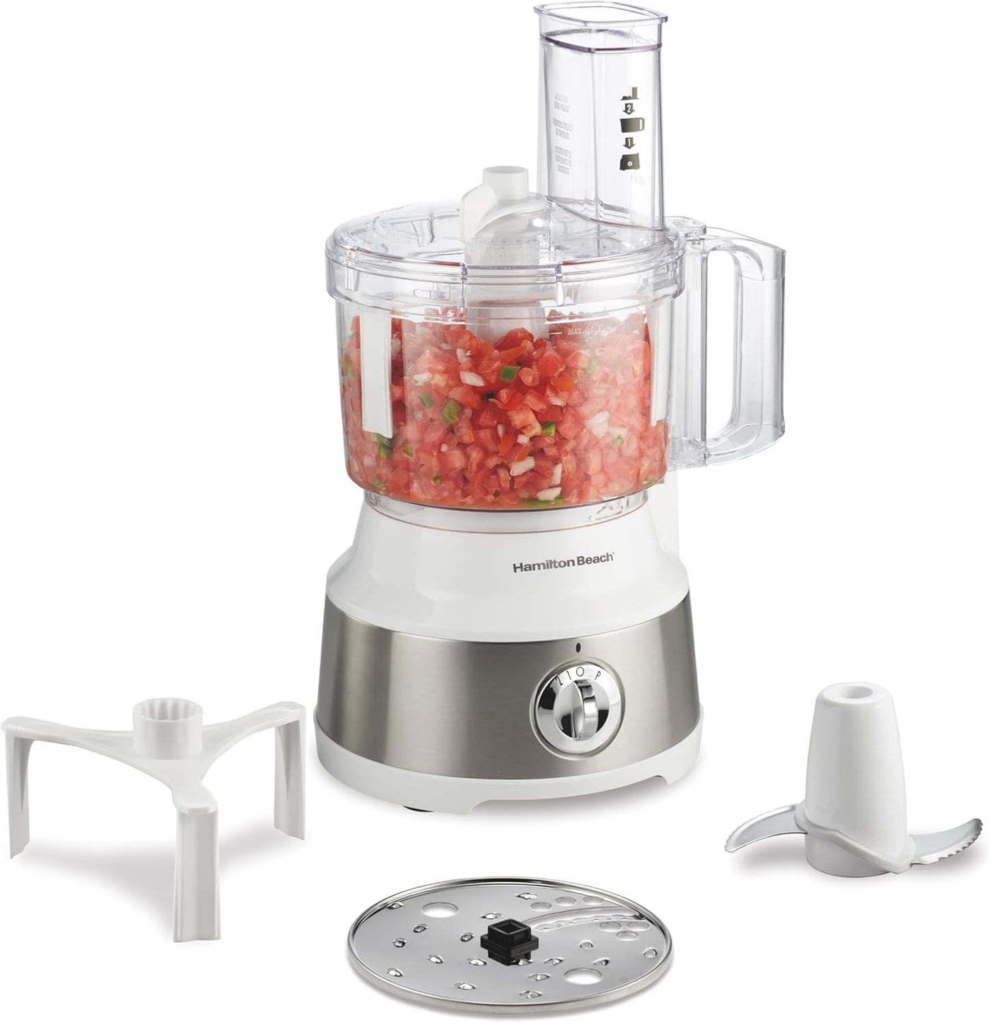 Hamilton Beach Food Processor for Slicing, Shredding, and More