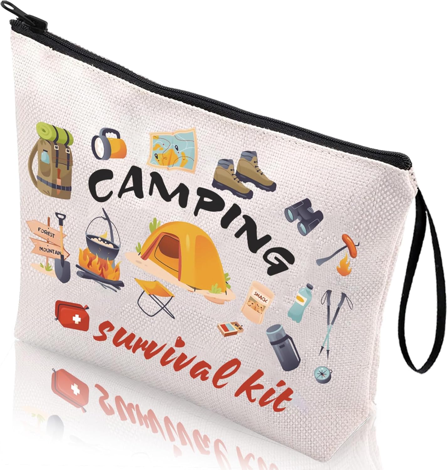 Camping Survival Kit Makeup Bag - Creakraft
