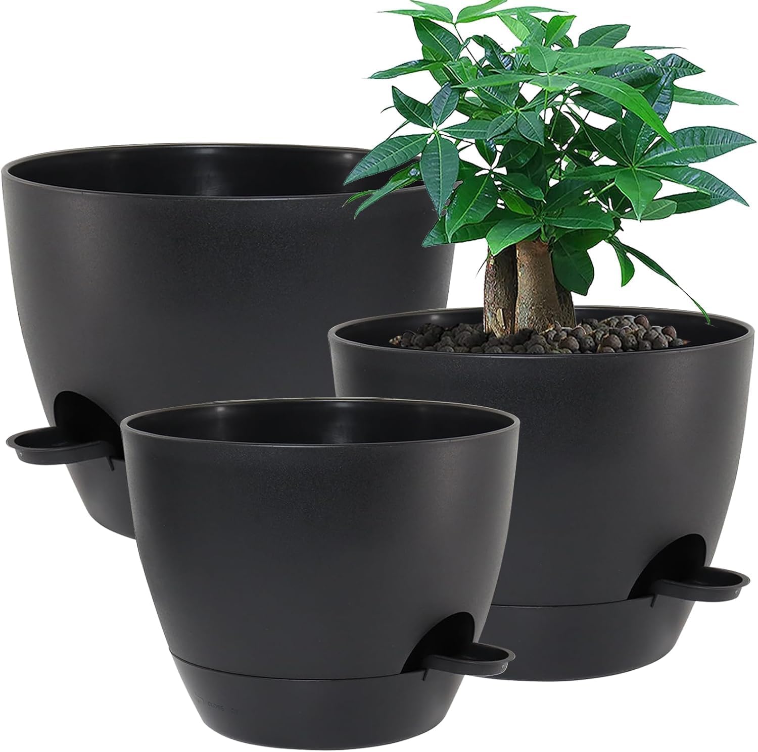 Large Self Watering Pots for Indoor Outdoor Plants and Flowers