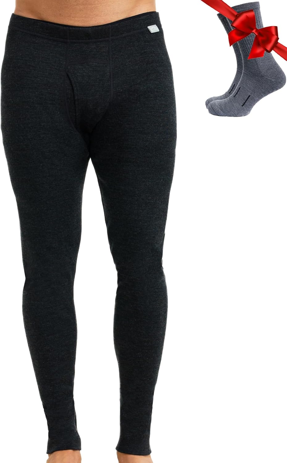 Merino Wool Base Layer Mens Bottom Pants for Ultimate Comfort