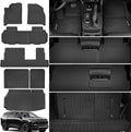 Floor Mats & Trunk Mat for 2024 2025 Chevy Traverse (8 Seats)