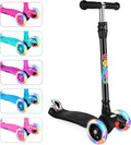 BELEEV Kids 3 Wheel Kick Scooter for Toddlers - Adjustable, Light-Up