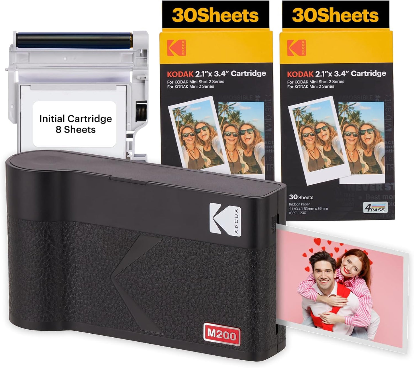 KODAK Mini 2 ERA 4PASS Portable Photo Printer: Stunning Prints Anywhere!