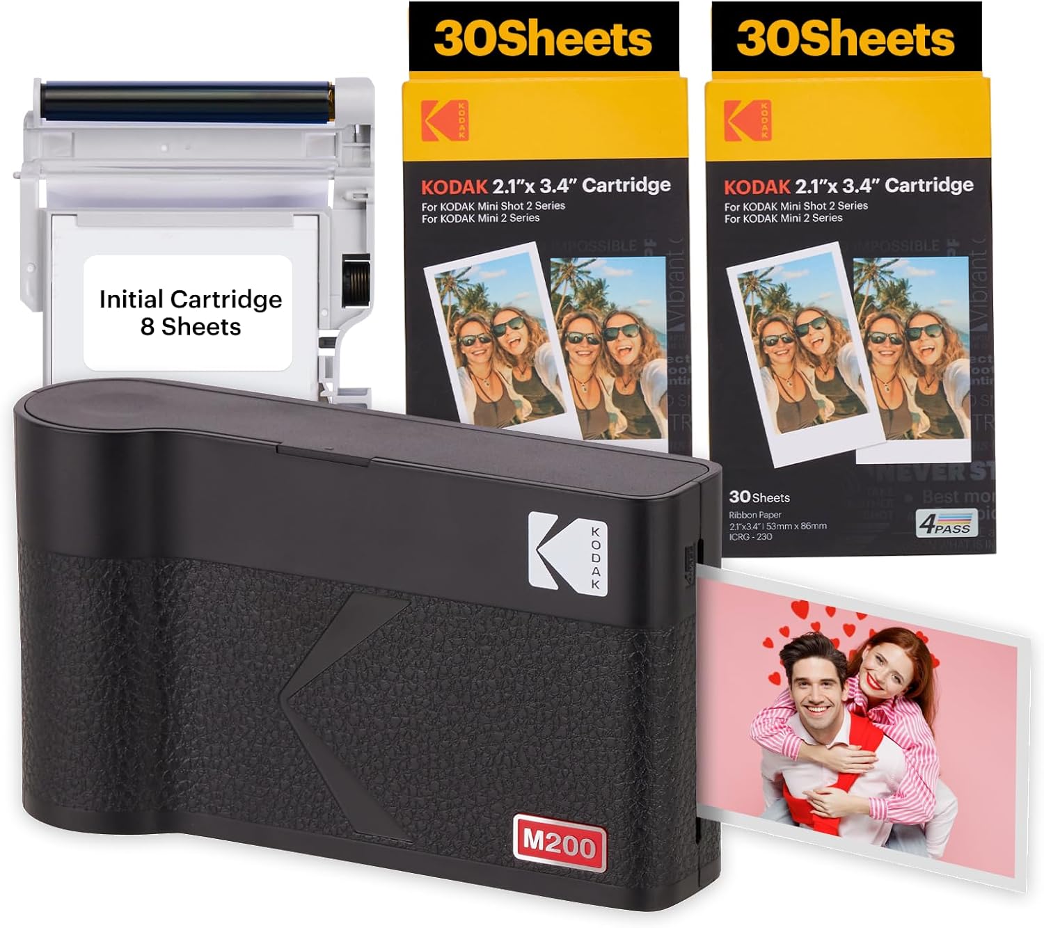 KODAK Mini 2 ERA 4PASS Portable Photo Printer: Stunning Prints Anywhere!