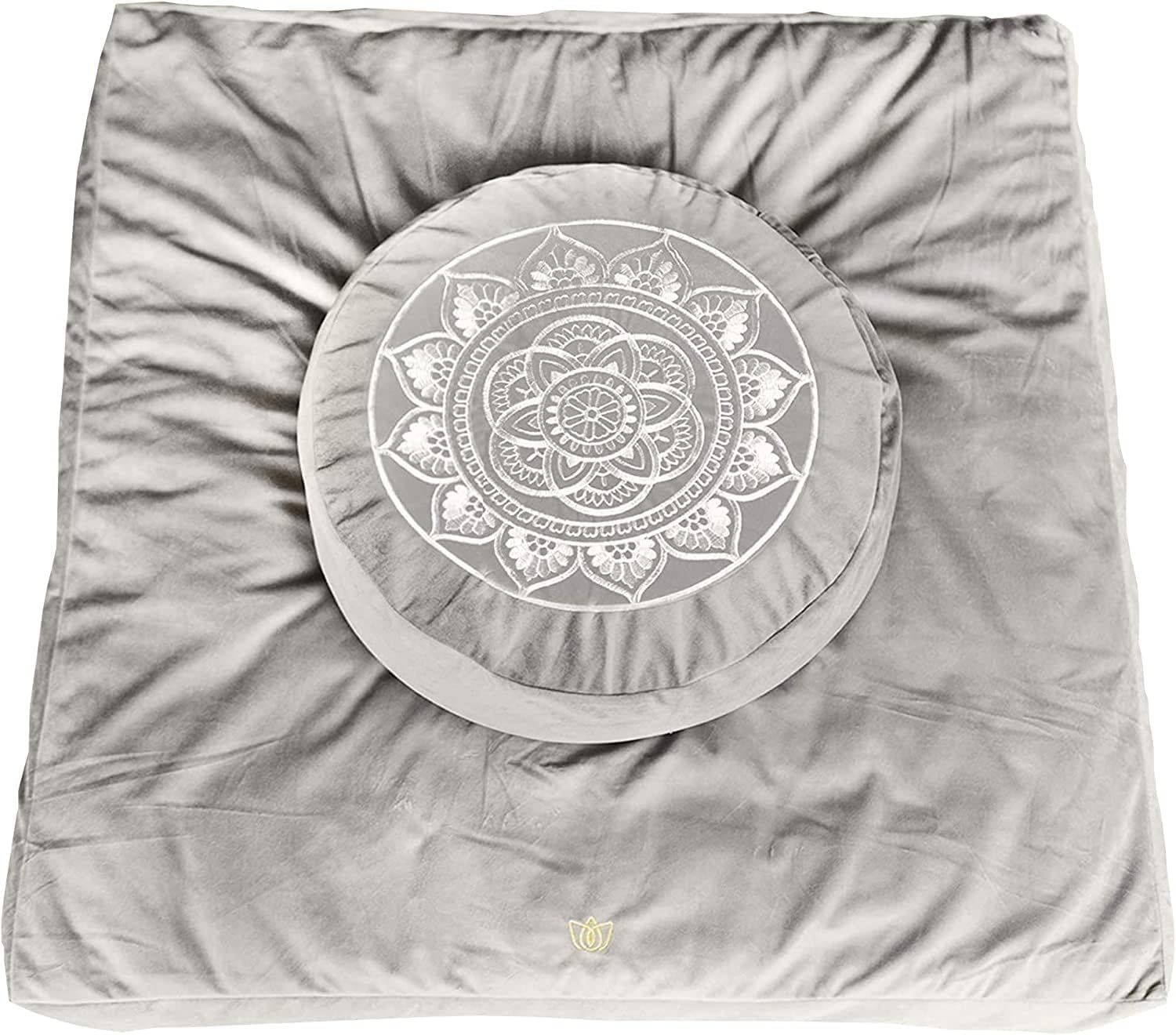 Premium Comfort: Florensi Velvet Meditation Cushion