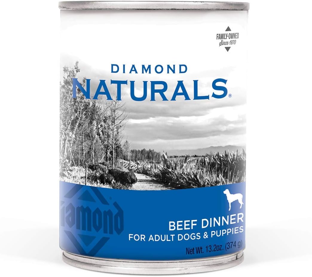 Diamond Naturals Beef Dinner Can for Dogs - Nutrient-Rich Meal