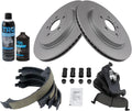 Rear Brake Pad & Rotor Kit Compatible with 2013-2018 Lincoln MKT