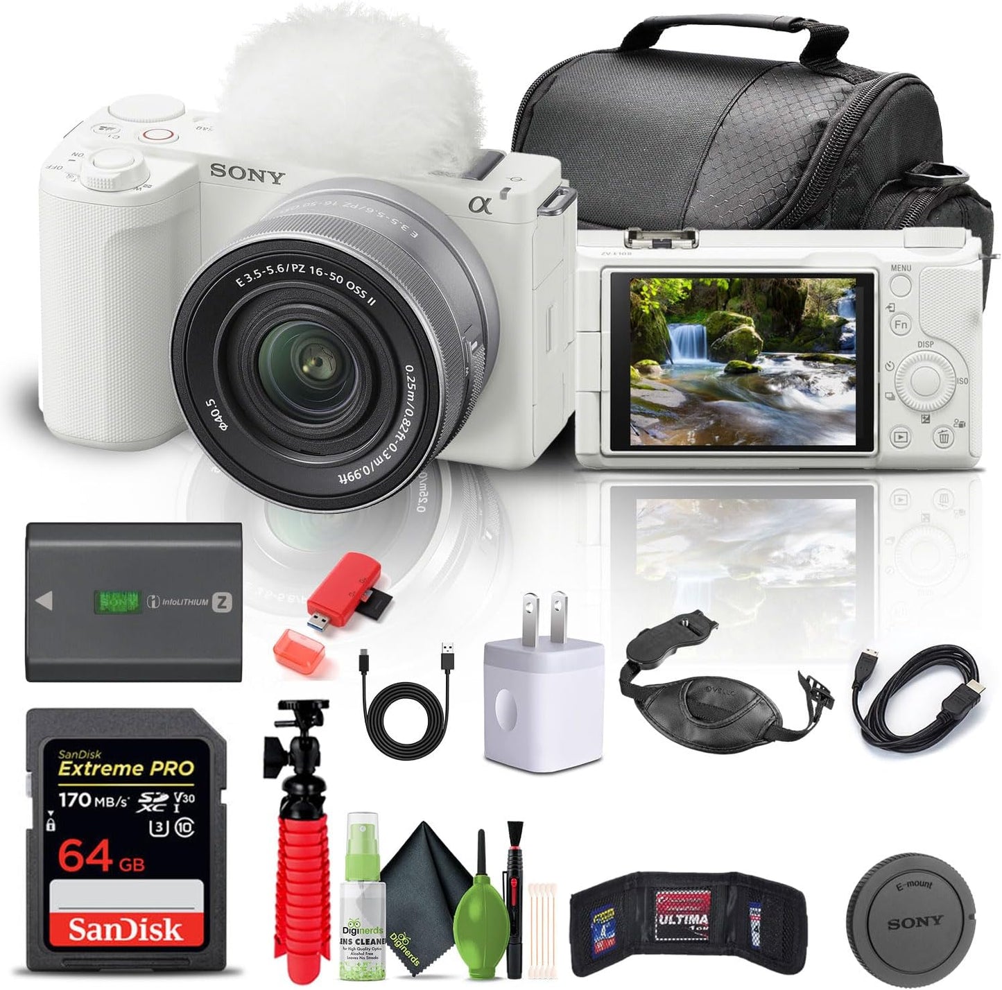 Sony Alpha ZV-E10 II Mirrorless Camera Bundle for Creators