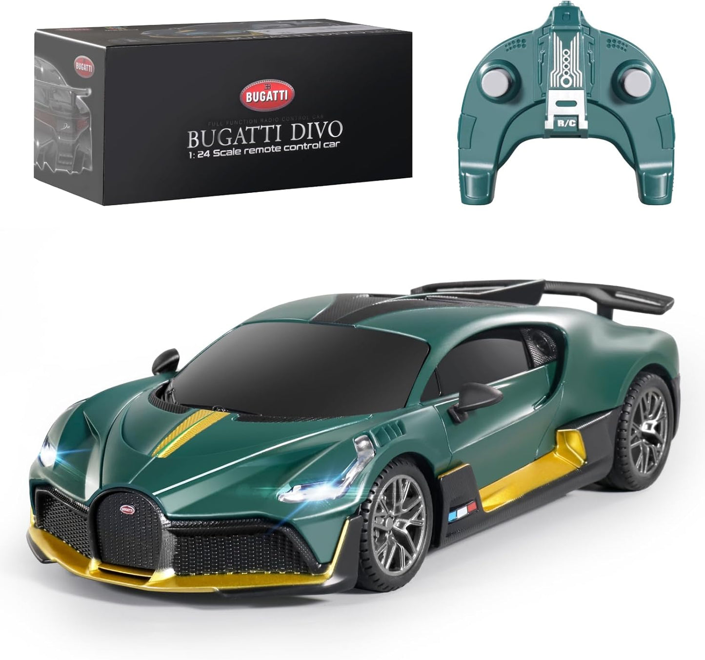1/24 Scale Fast RC Bugatti Divo Car - Ideal Gift for Racing Enthusiasts!