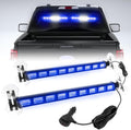 Switchable 4 Colors Emergency Strobe Light Bar - High Visibility 162