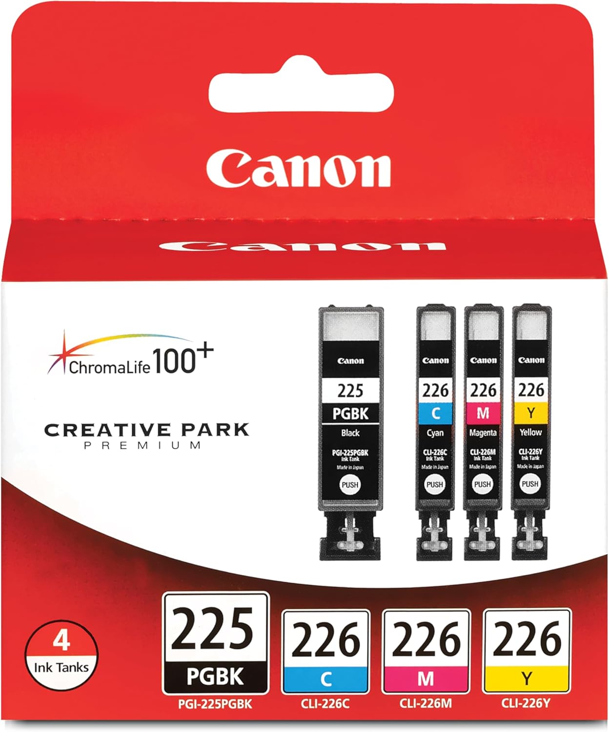 Canon PGI225/CLI226 Genuine Color Multi Pack for Printers