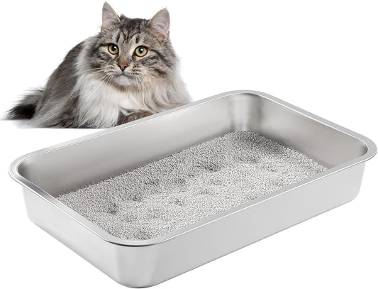 Yangbaga Stainless Steel Litter Box for Cats and Rabbits Review