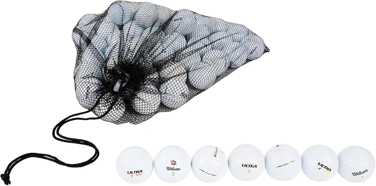 48 Pack of Recycled Wilson Golf Balls - Clean & Affordable!