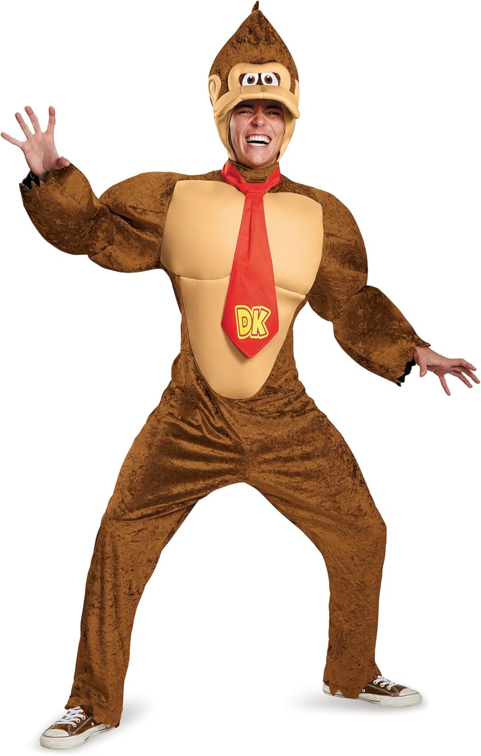 Deluxe Super Mario Donkey Kong Costume for Adults - Fun Outfit