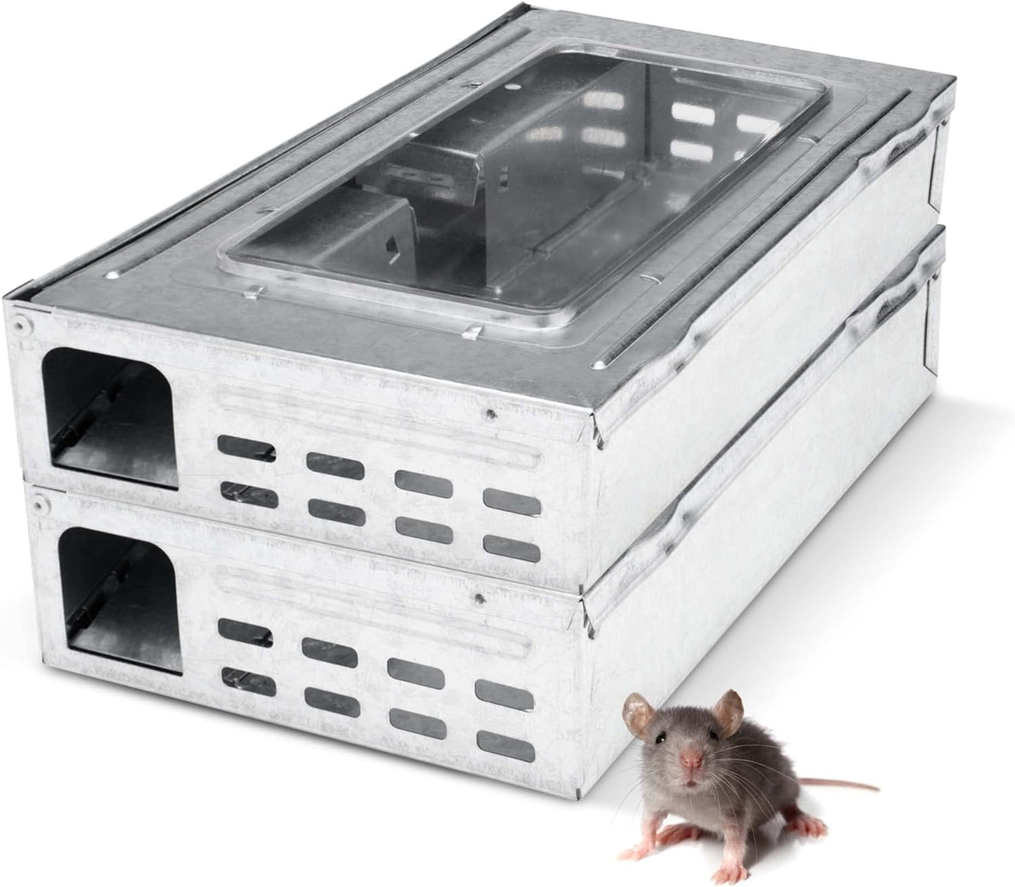 Multi-Catch Humane Mouse Traps - Catch & Release Up to 30 Mice