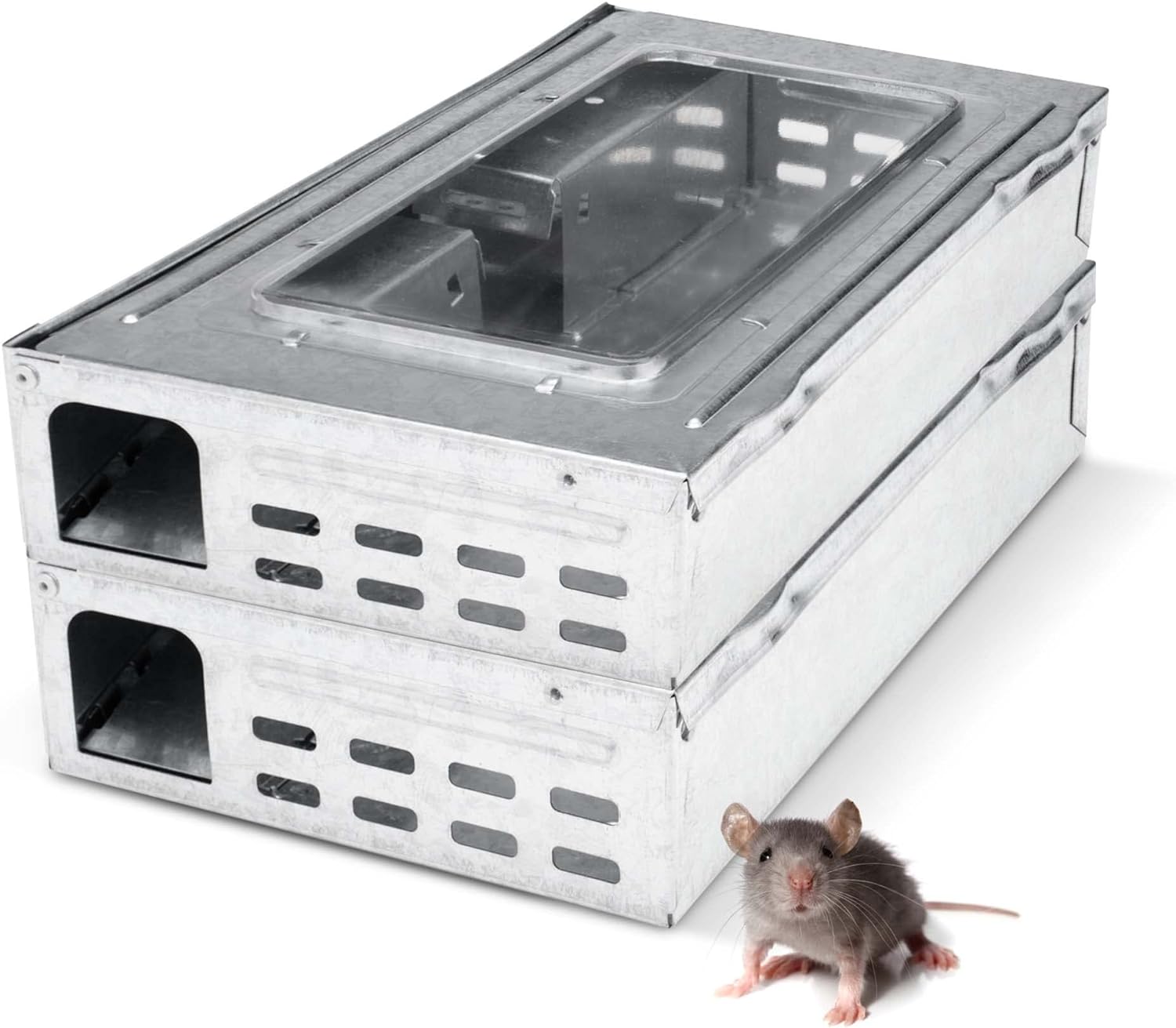 Multi-Catch Humane Mouse Traps - Catch & Release Up to 30 Mice