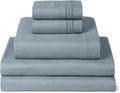 Split King Sheets Set - Lightweight, Cooling 5-PC Split King Bedding