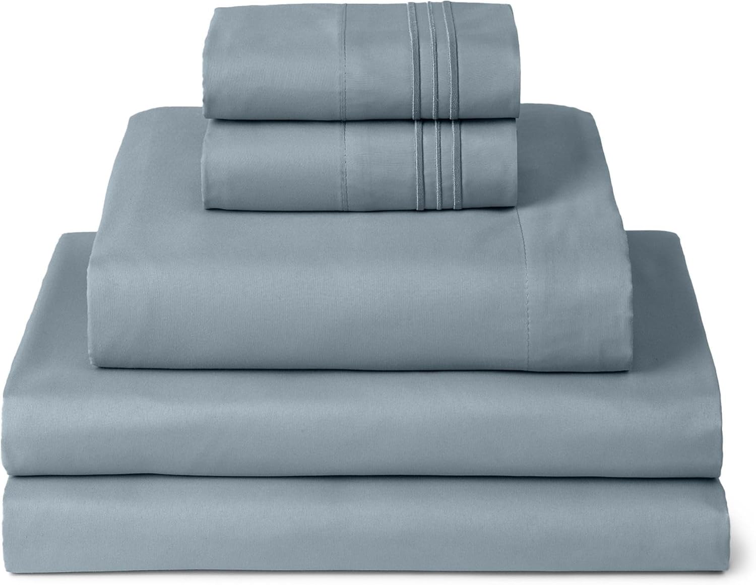 Mellanni Split King Sheets Set - Luxury Cooling Bed Sheets