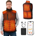 Heated Vest for Men Women with APP Control and 8 Heating Zones
