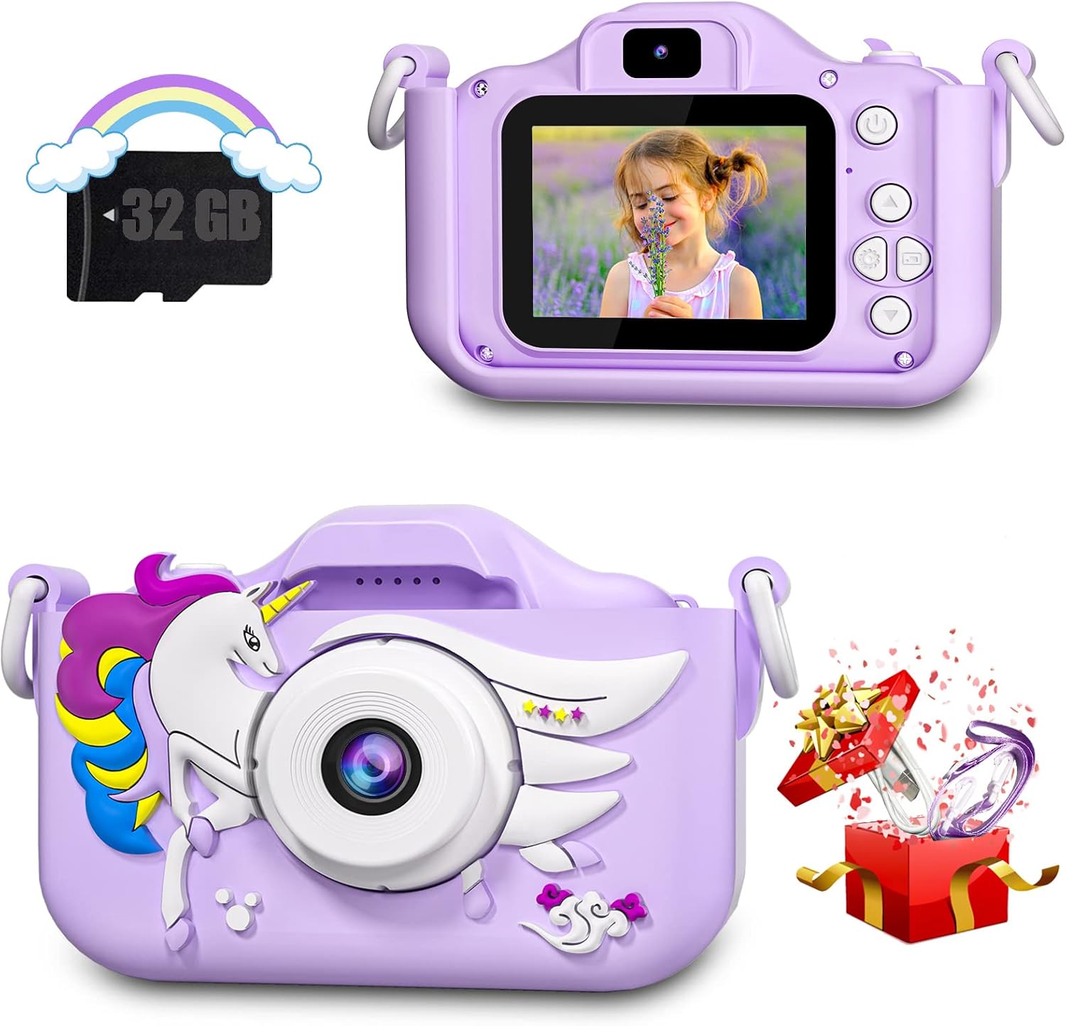 CIMELR Kids Camera - Capture Memories with Selfie Mode!