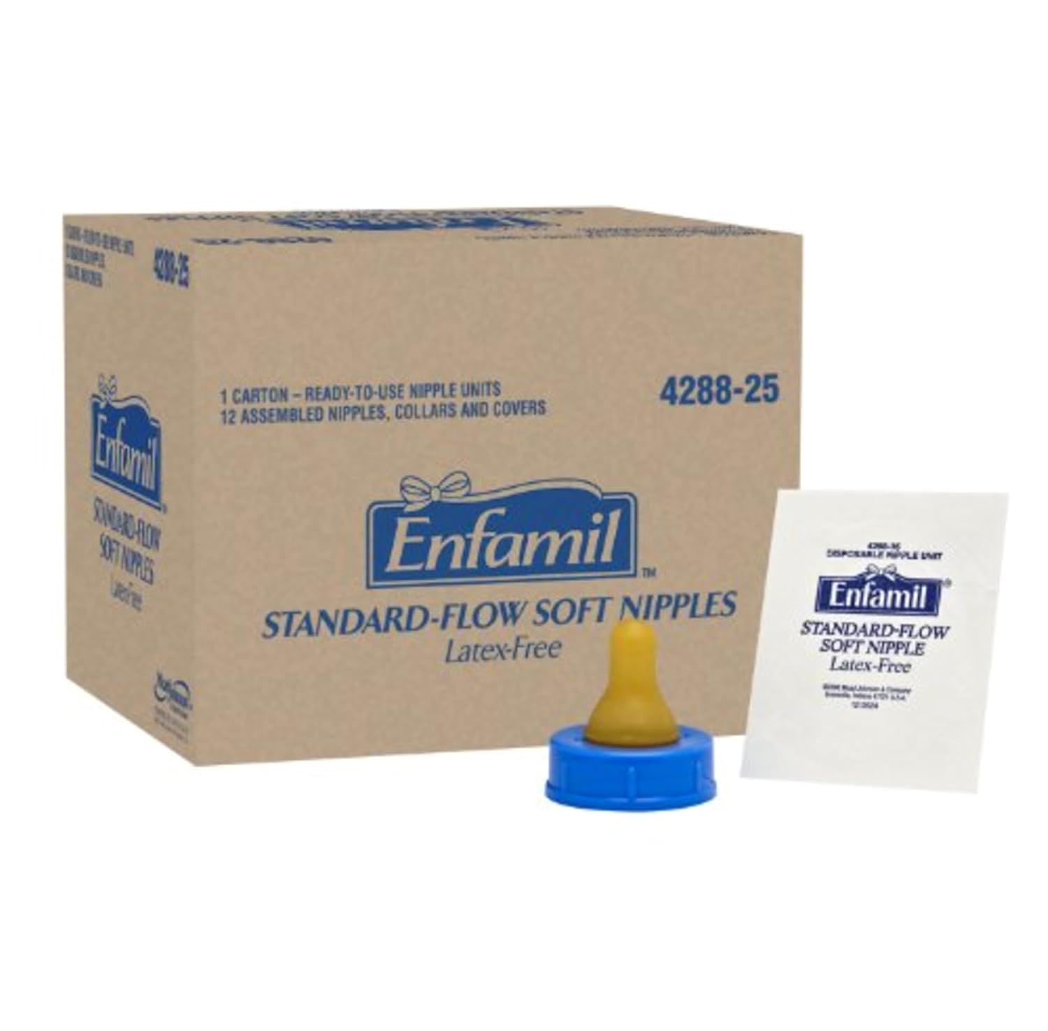 Enfamil Standard Flow Soft Nipples for Easy Baby Feeding