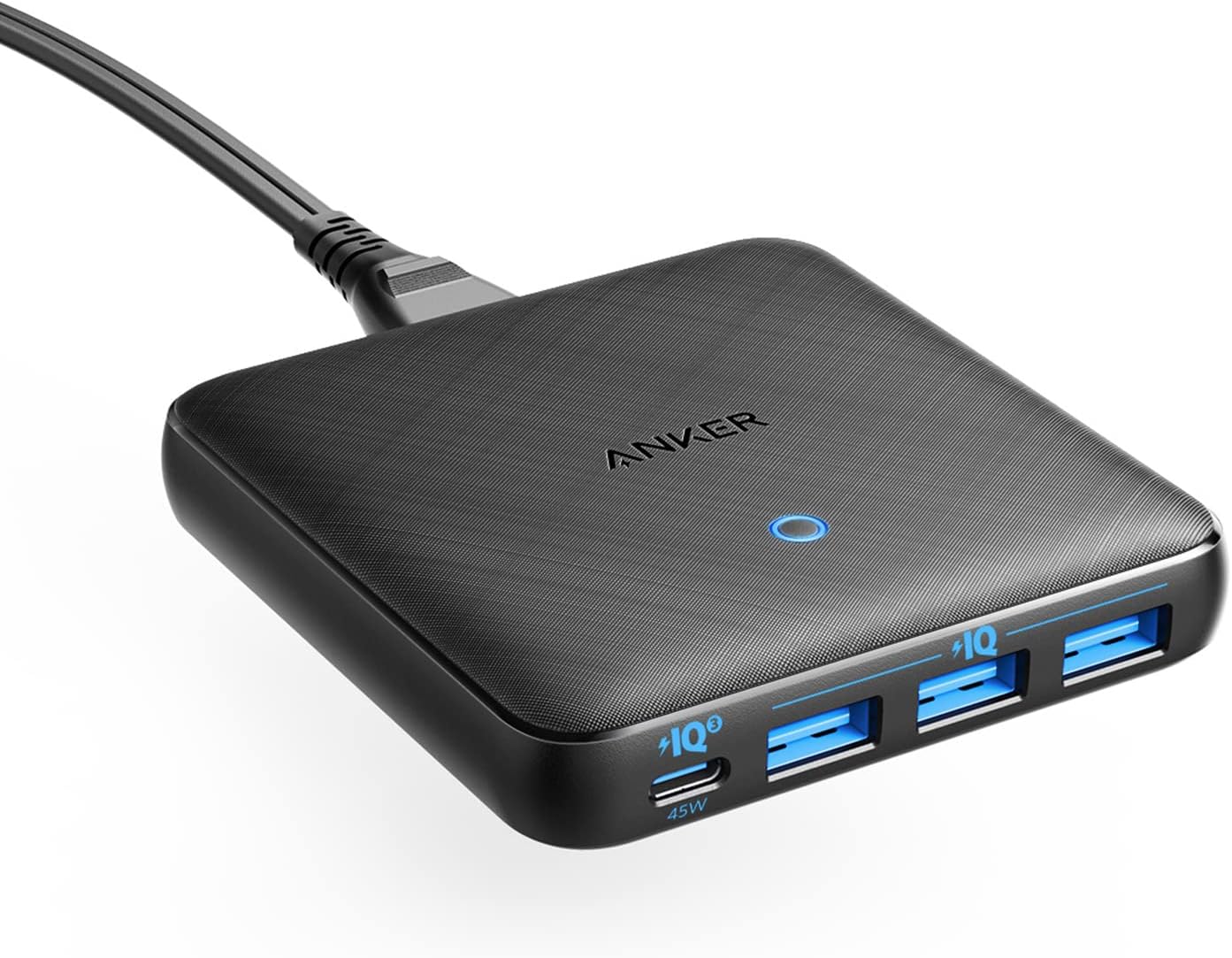 Anker 65W GaN Fast Charger - Power Up 4 Devices Fast!