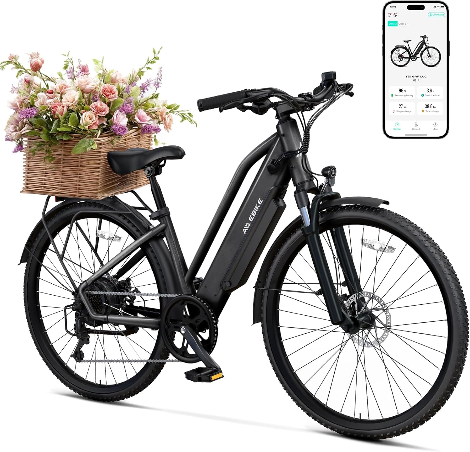 TST Electric Bike for Adults with Powerful 1000W Motor