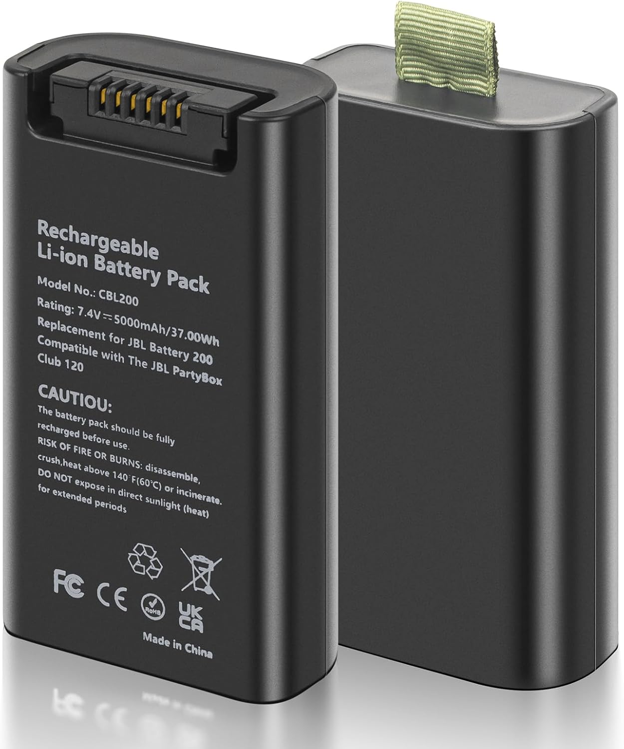 Upgrade 5000mAh Replacement Battery for JBL PartyBox Club 120