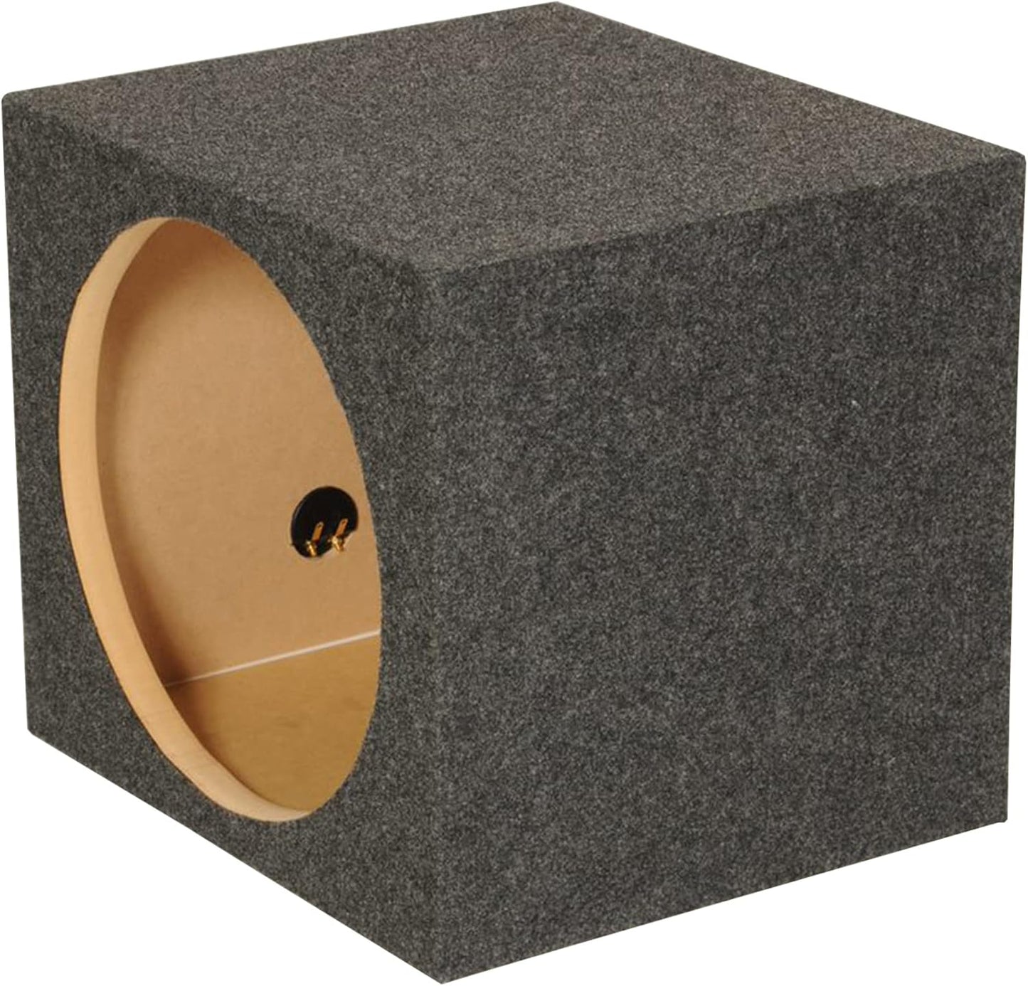 Q Power 12 Inch Heavy-Duty Sealed Subwoofer Enclosure Box