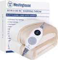 Westinghouse Heated Throw Blanket for Cozy Warmth and Comfort