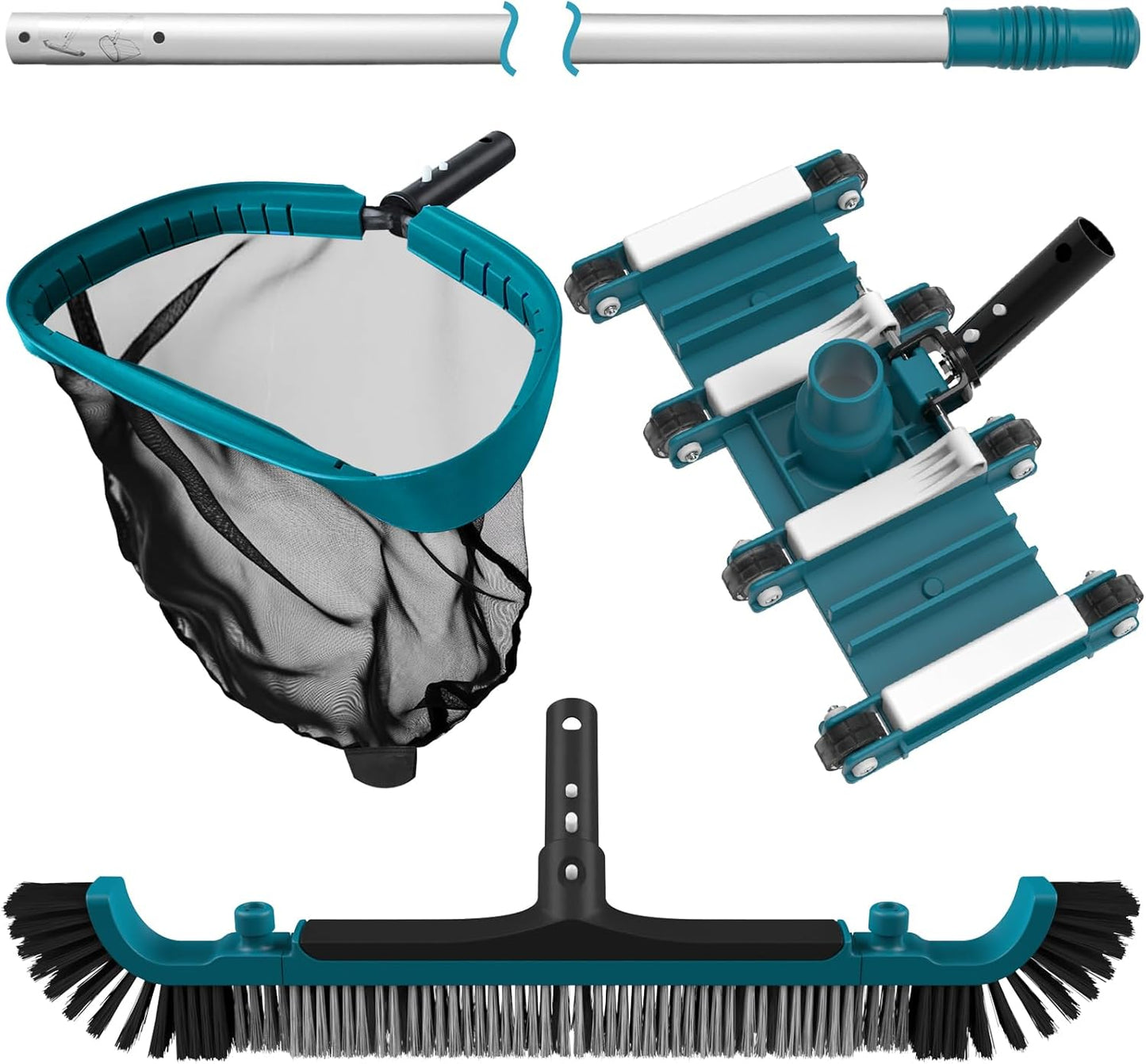 Deluxe Swimming Pool Cleaning Kit for Efficient Pool Maintenance