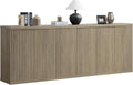 Buffet Cabinet with Storage Sideboard 92.7in - Large Modern Credenza